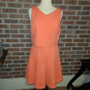 The Limited Bright Orange Mini Dress